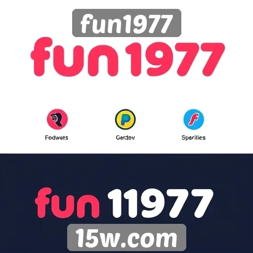 Evolução do design no site fun1977